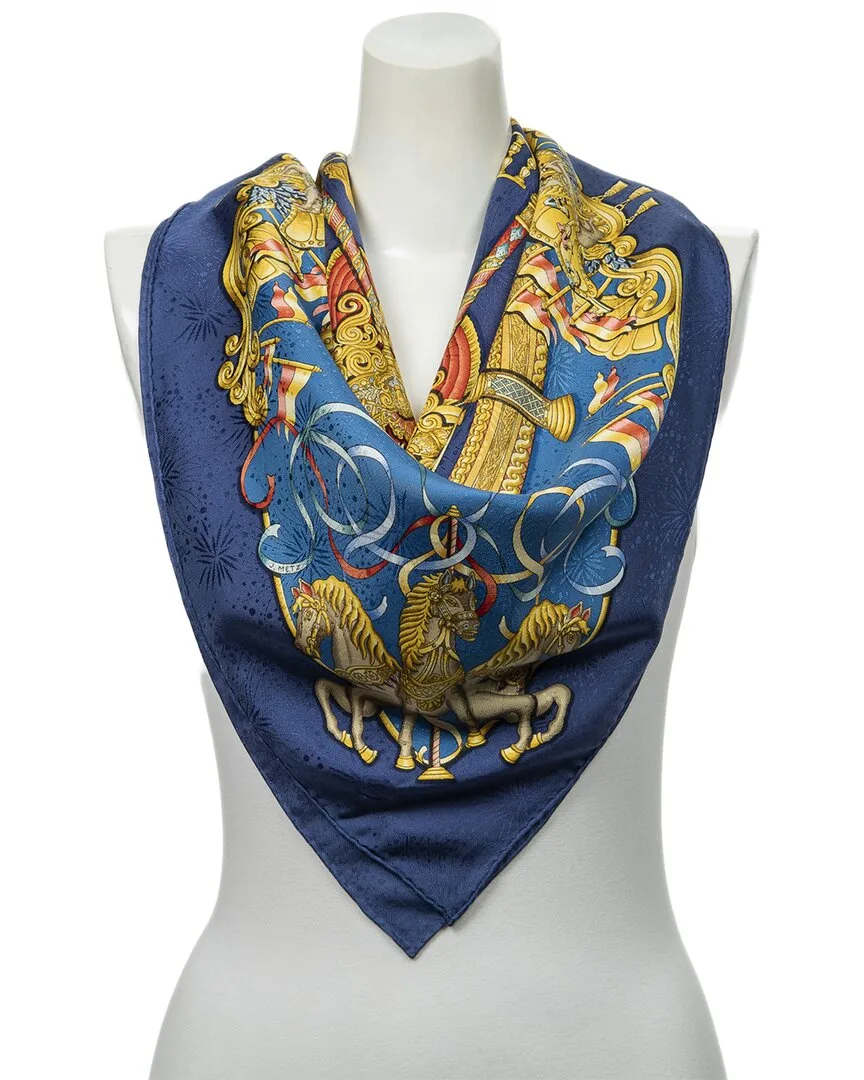 Luna Park by Joachim Metz Scarf (authentic Pre-Loved)