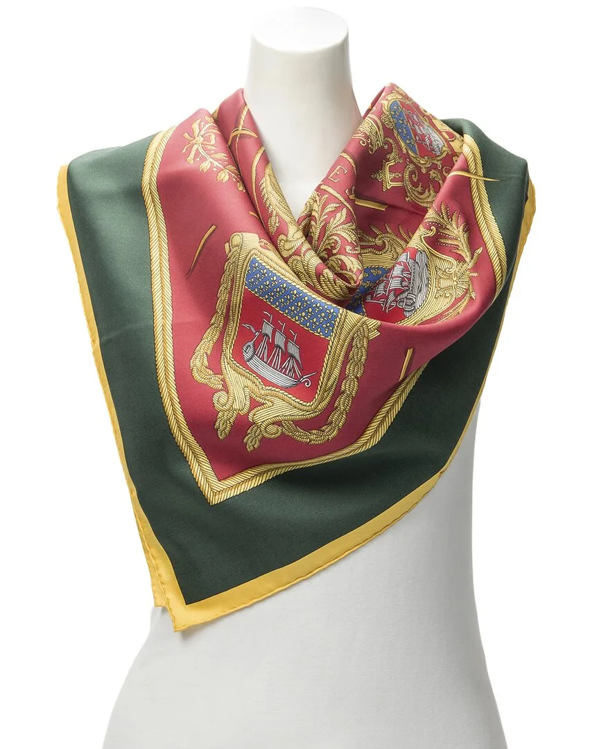 Les Armes De Paris by Hugo Grygkar Scarf (authentic Pre-Loved)