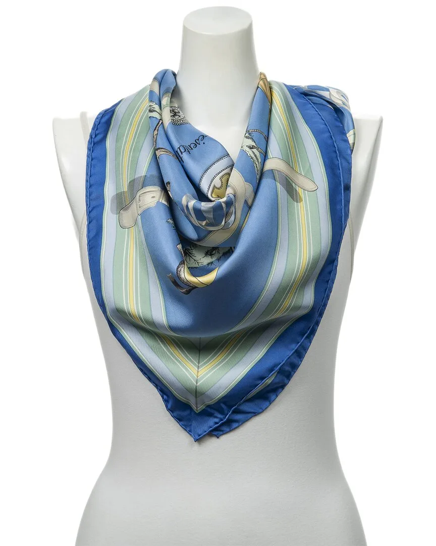 Couvertures Et Tenues De Jour by Jacques Eudel Scarf (authentic Pre-Loved) by Herms
