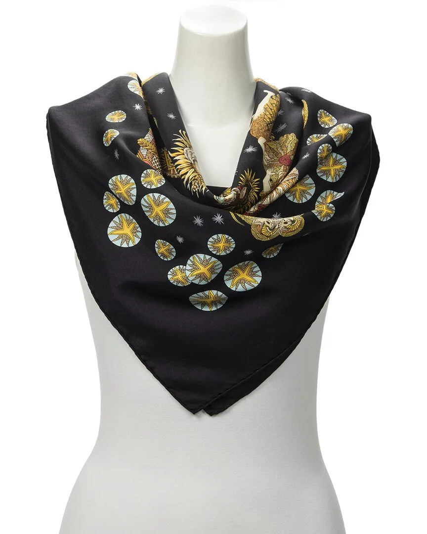 Le Roy Soleil by Annie Faivre Scarf (authentic Pre-Loved) by Herms