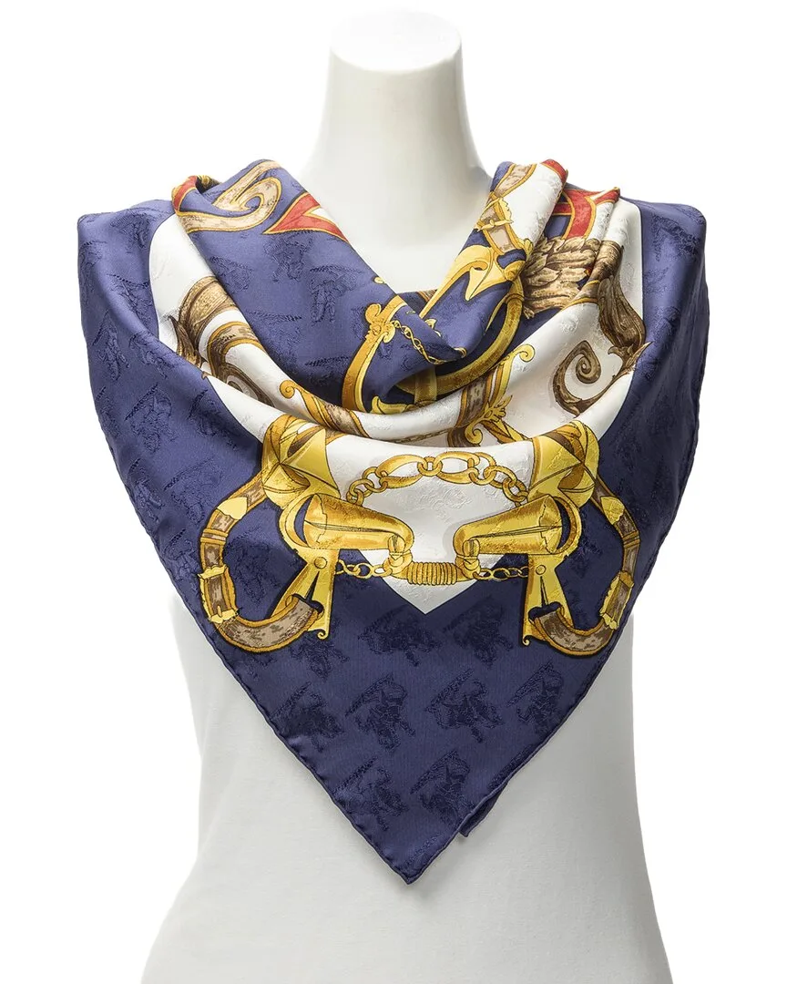 Linstruction Du Roy by Henri Dorigny Scarf (authentic Pre-Loved)
