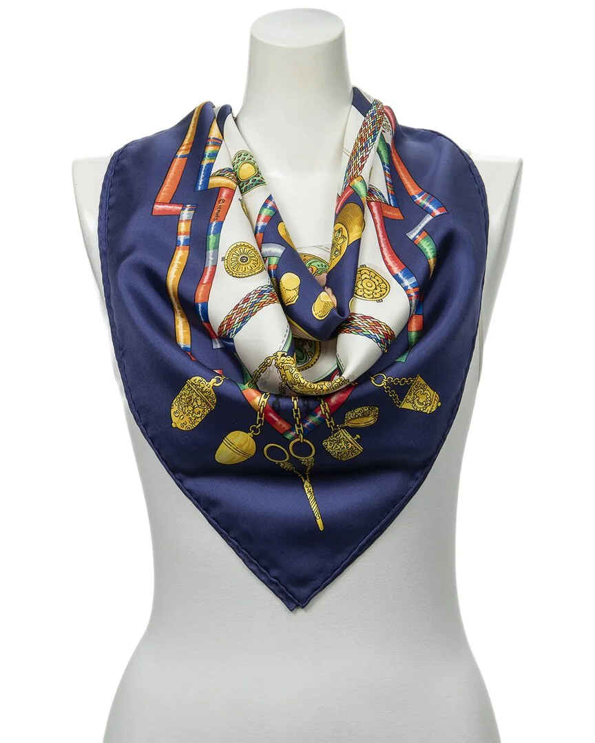 Petite Main by Caty Latham Scarf (authentic Pre-Loved) by Herms