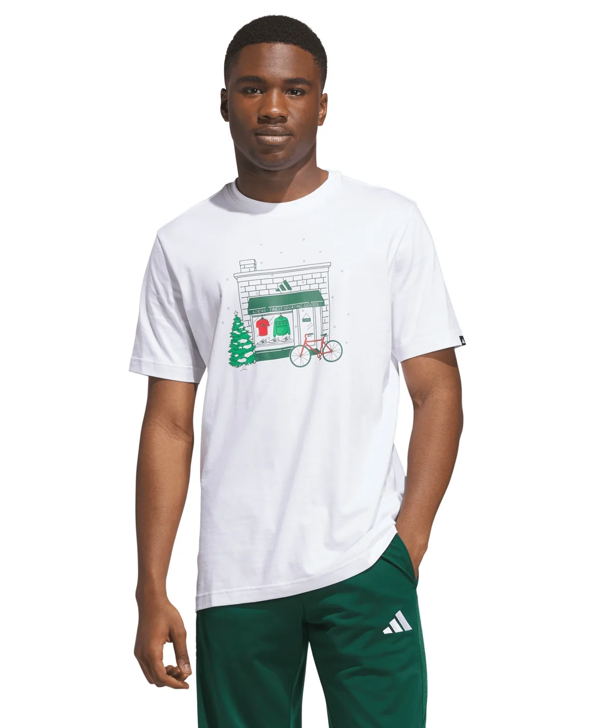 Holiday Shop Graphic T-Shirt by adidas