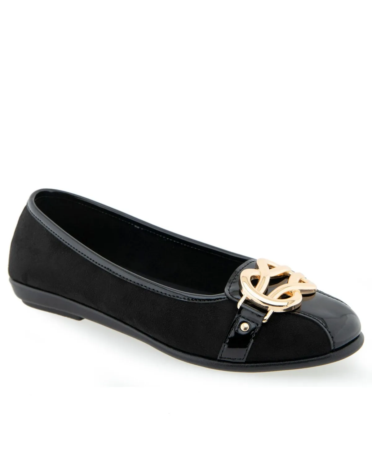 Big Bet Ballet Flats - Faux Suede by Aerosoles