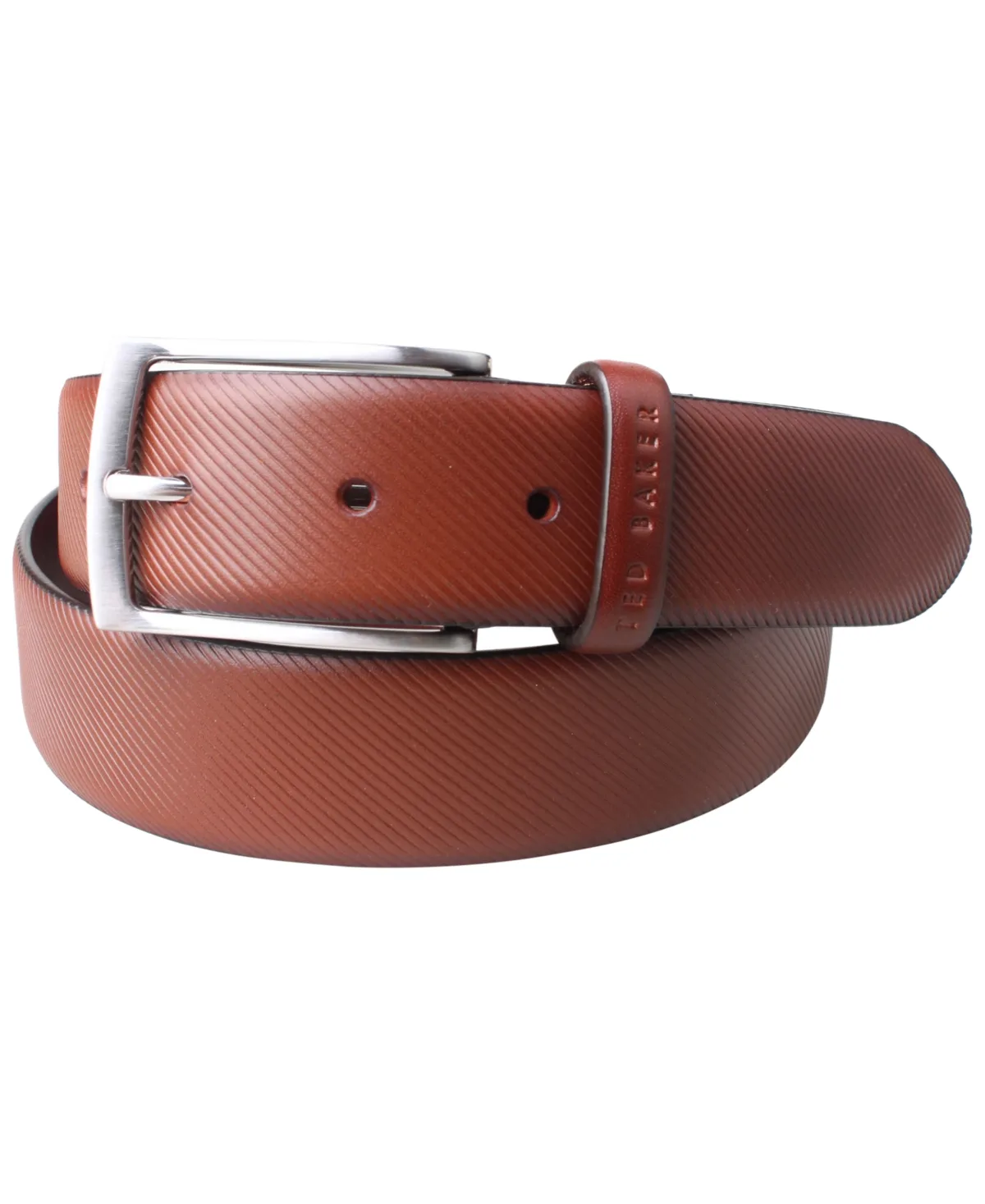 Twill Leather Dress Belt by Ted Baker
