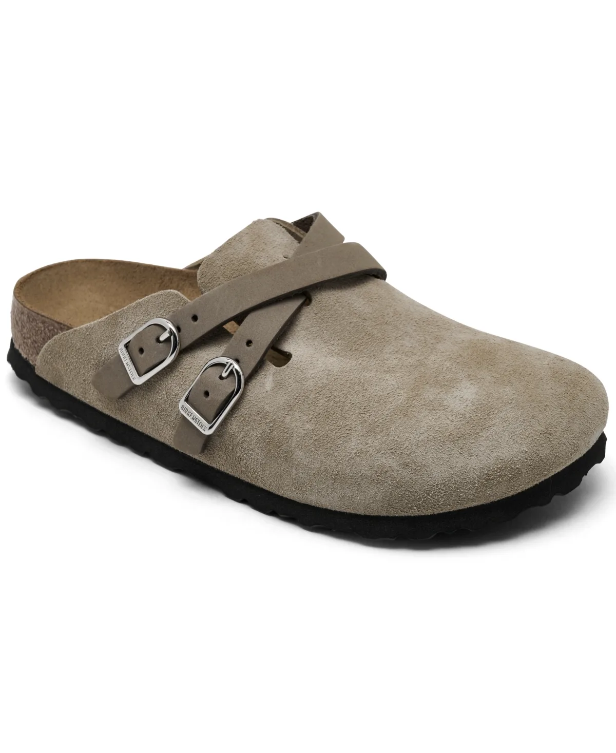 Blair Suede Leather Clogs