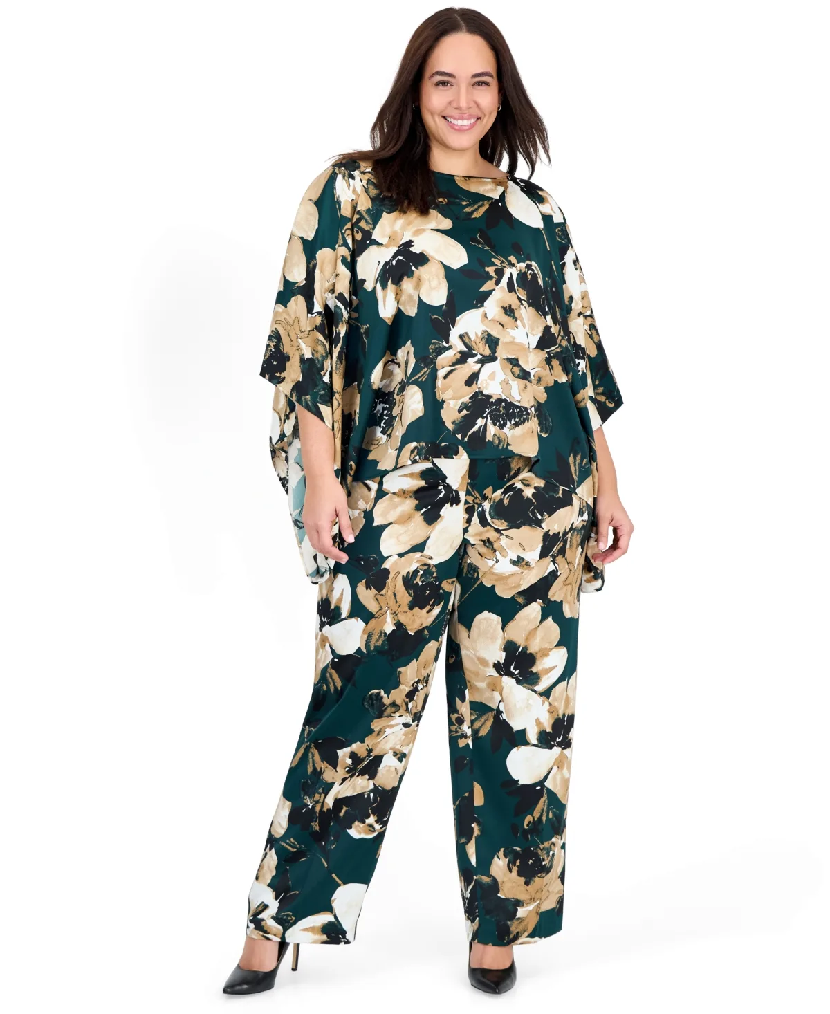Wide-Leg Pull-On Pants by Anne Klein