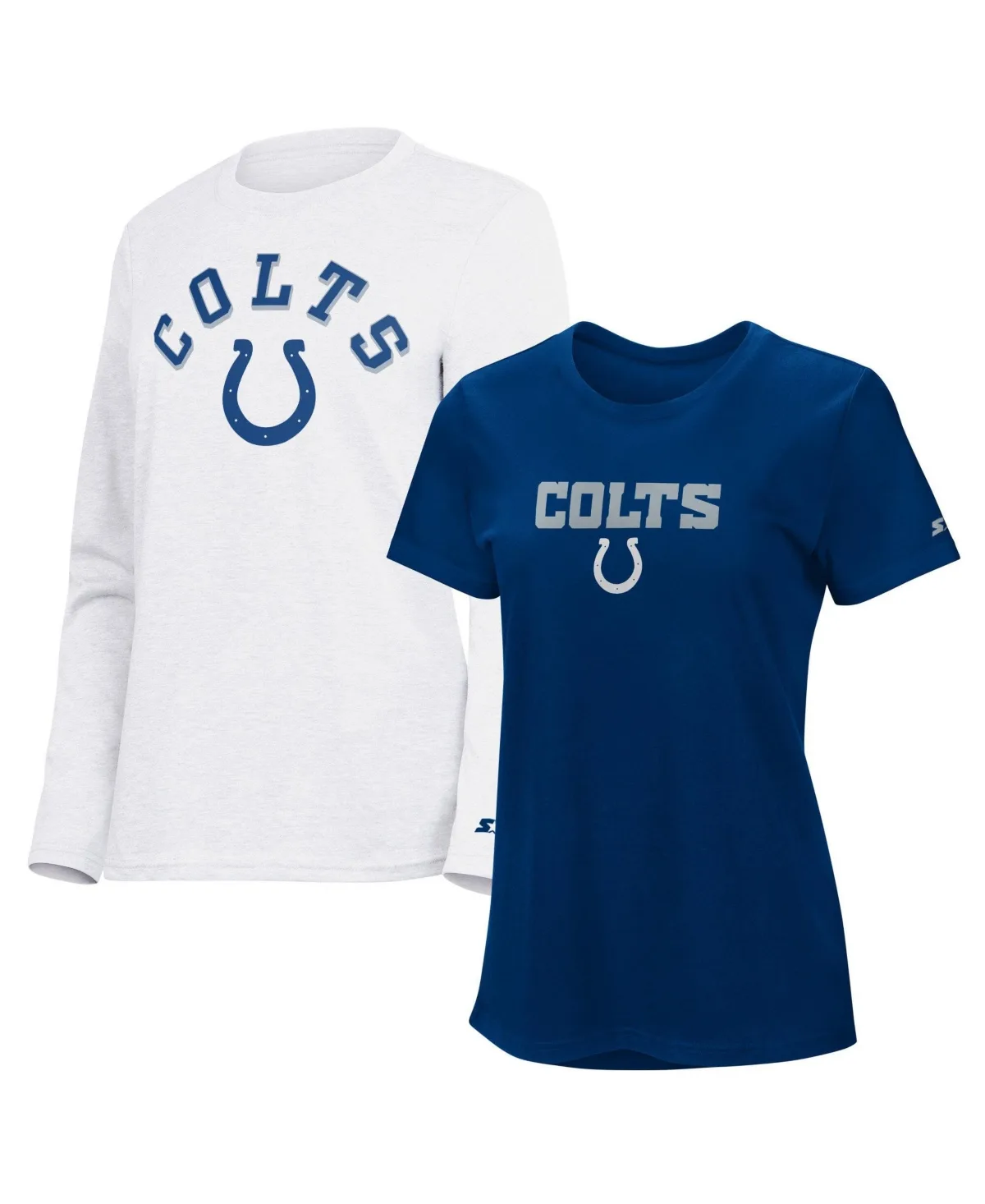 Indianapolis Colts Short-Sleeve and Long-Sleeve T-Shirt, 2-Piece Set by Starter