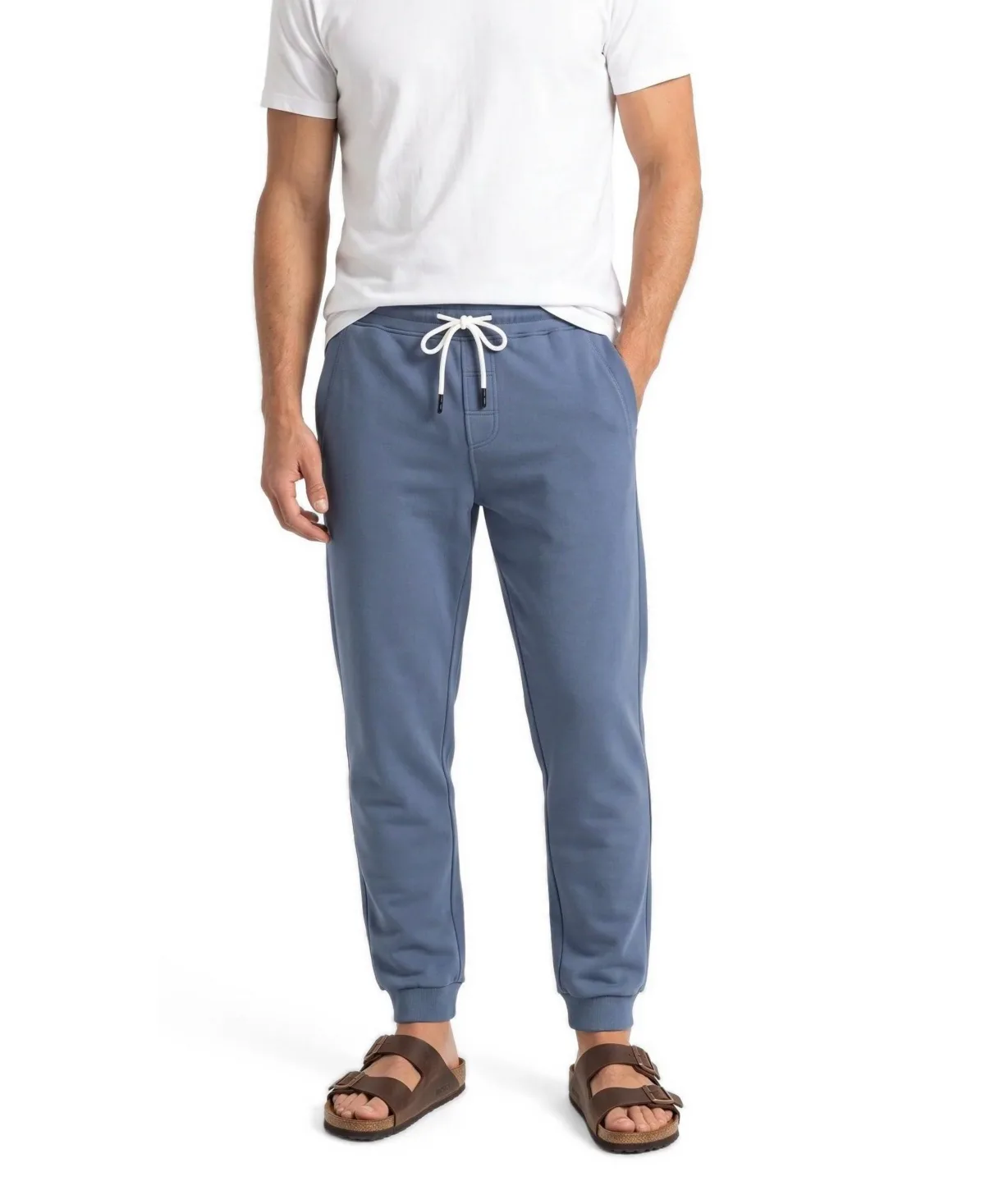 Dune Drawstring French Terry Jogger by Surfside Supply Co