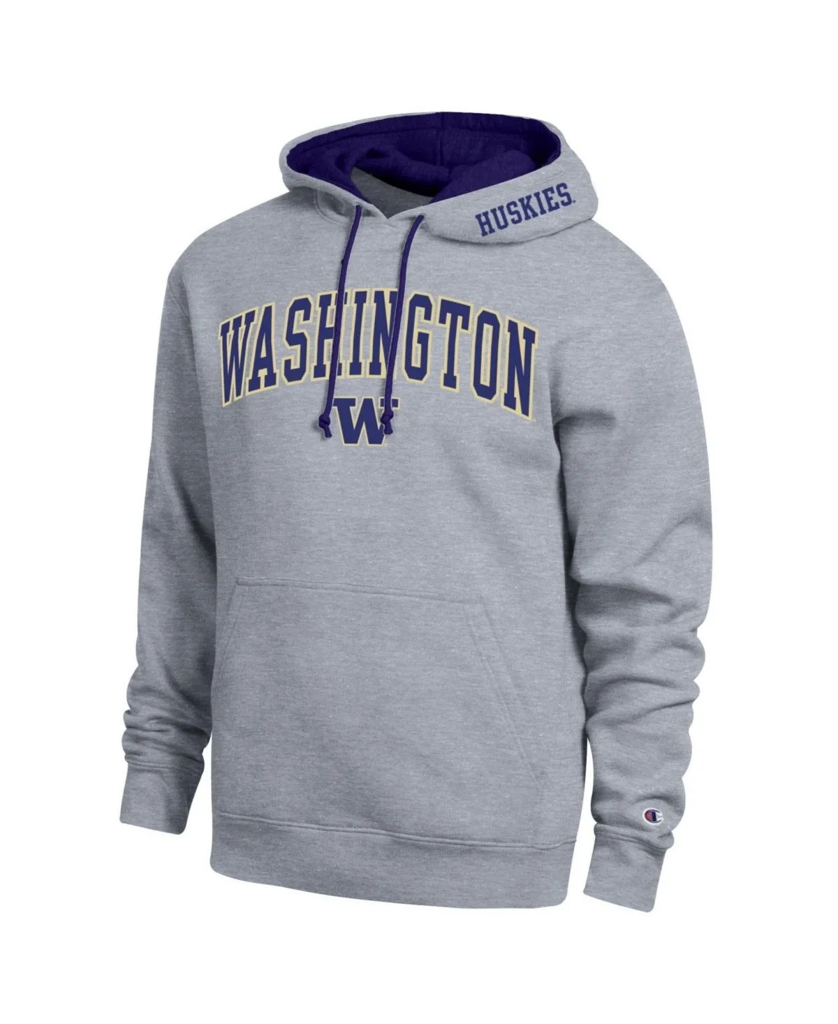 Washington Huskies Arch Tackle Twill Hoodie by Champion