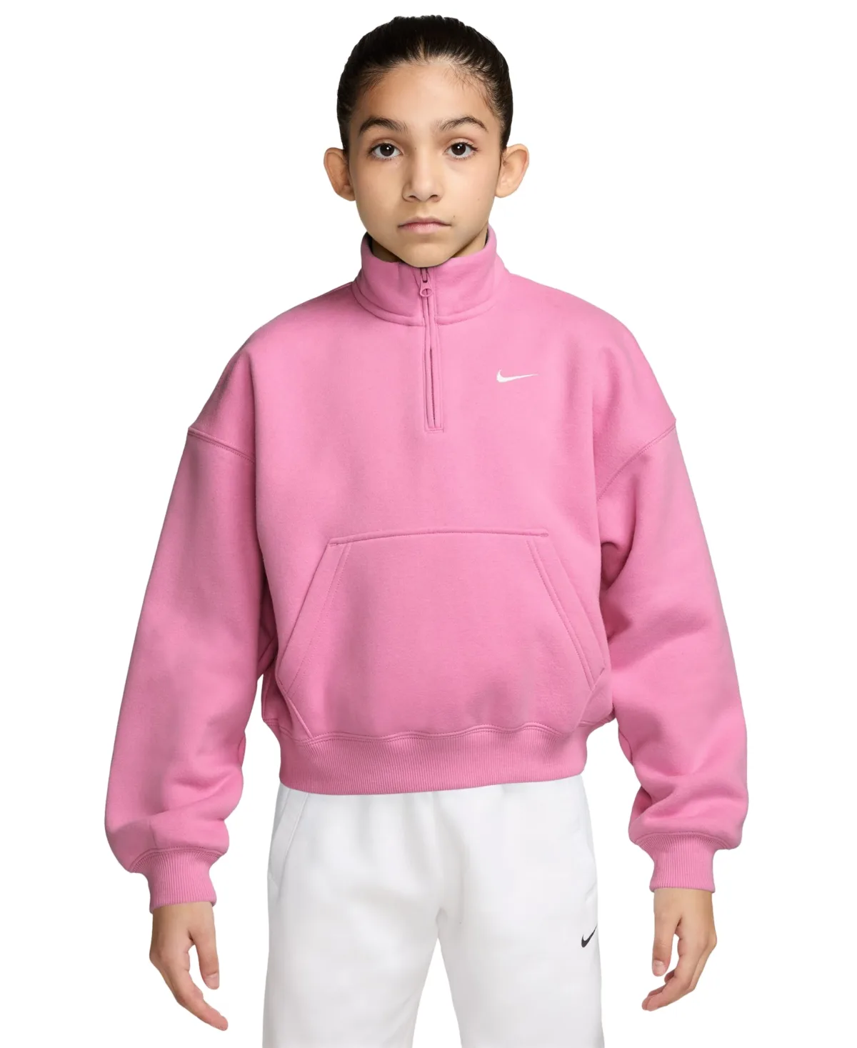 Sportswear Studio Fleece Oversized Quarter-Zip Sweatshirt by Nike