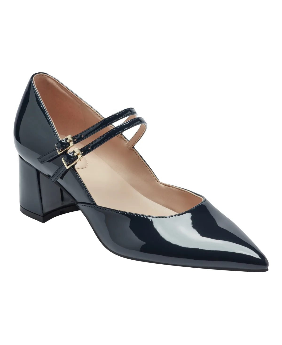 Smith Mary Jane Block Heel Pumps