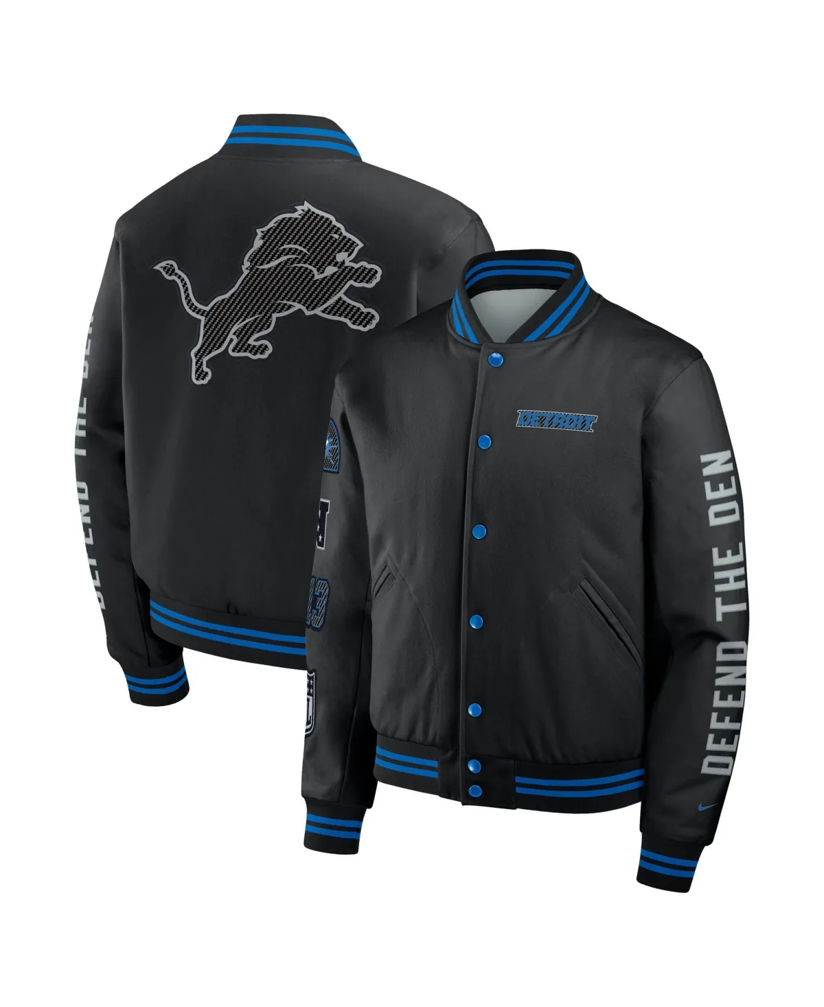 Detroit Lions 2026 Rivalries Collection Varsity Jacket by Nike