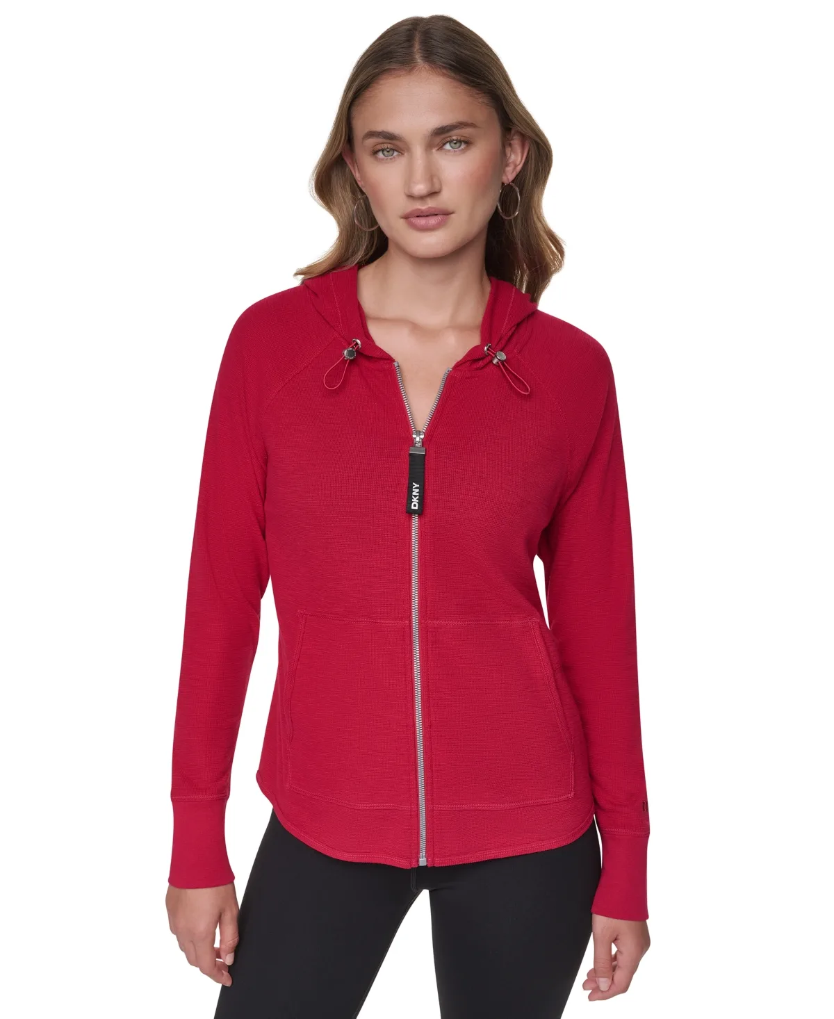 Sport Zip-Front Hoodie Jacket by DKNY
