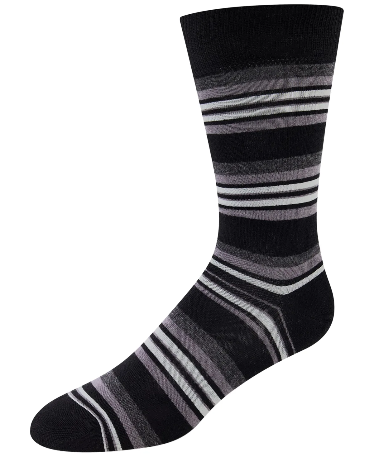 Stripe Dress Crew Socks by COLE HAAN
