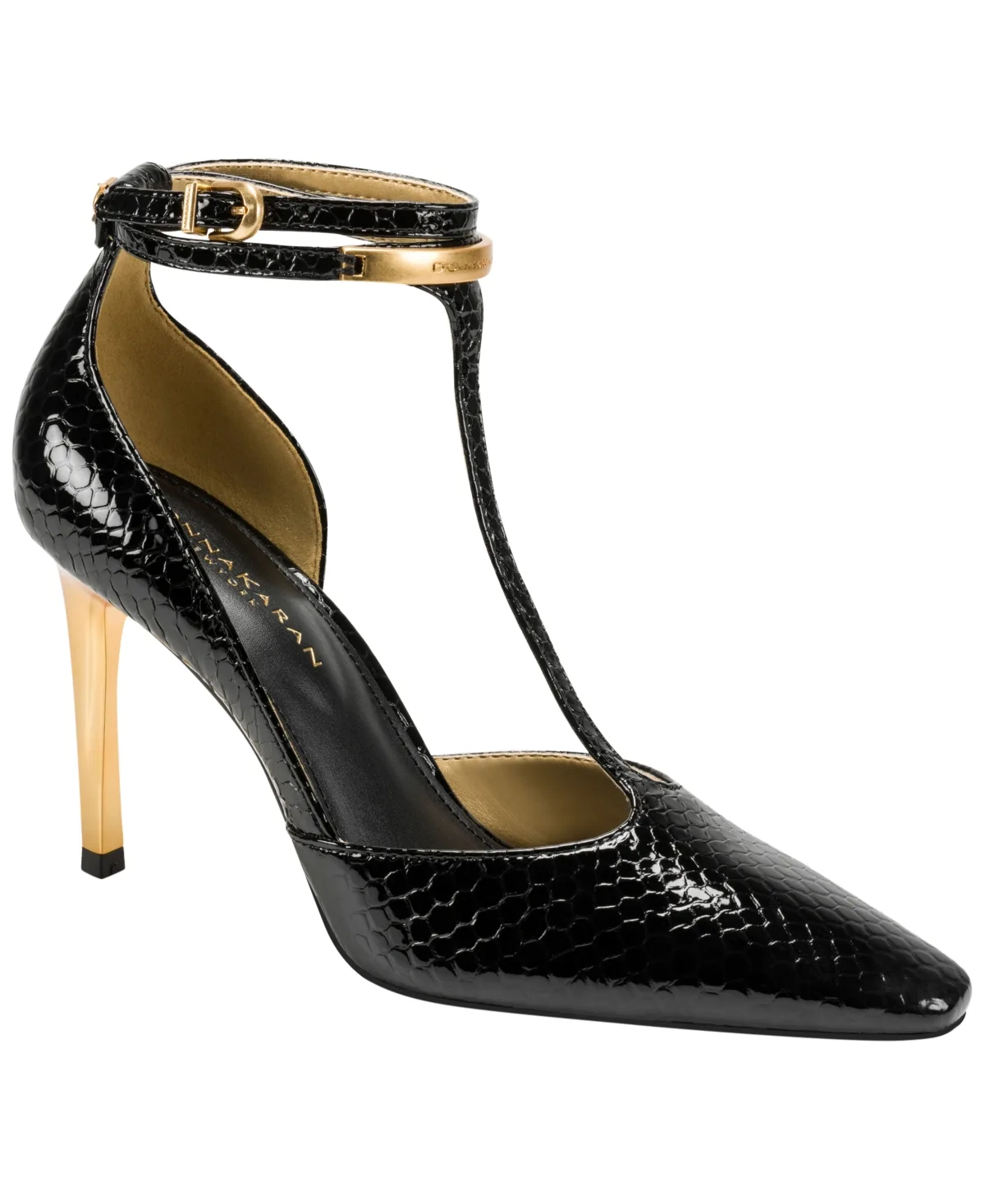 Samuel T-Strap Pumps by Donna Karan New York