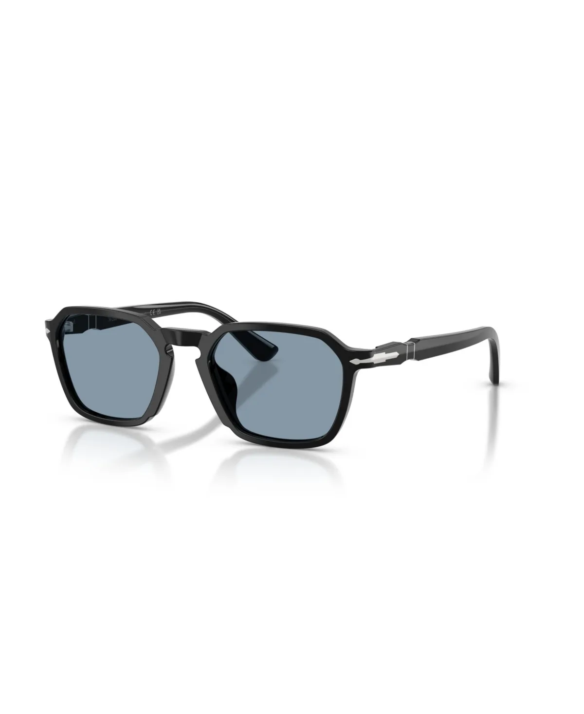 Persol Square Keyhole Bridge Sunglasses PO3414S by Persol