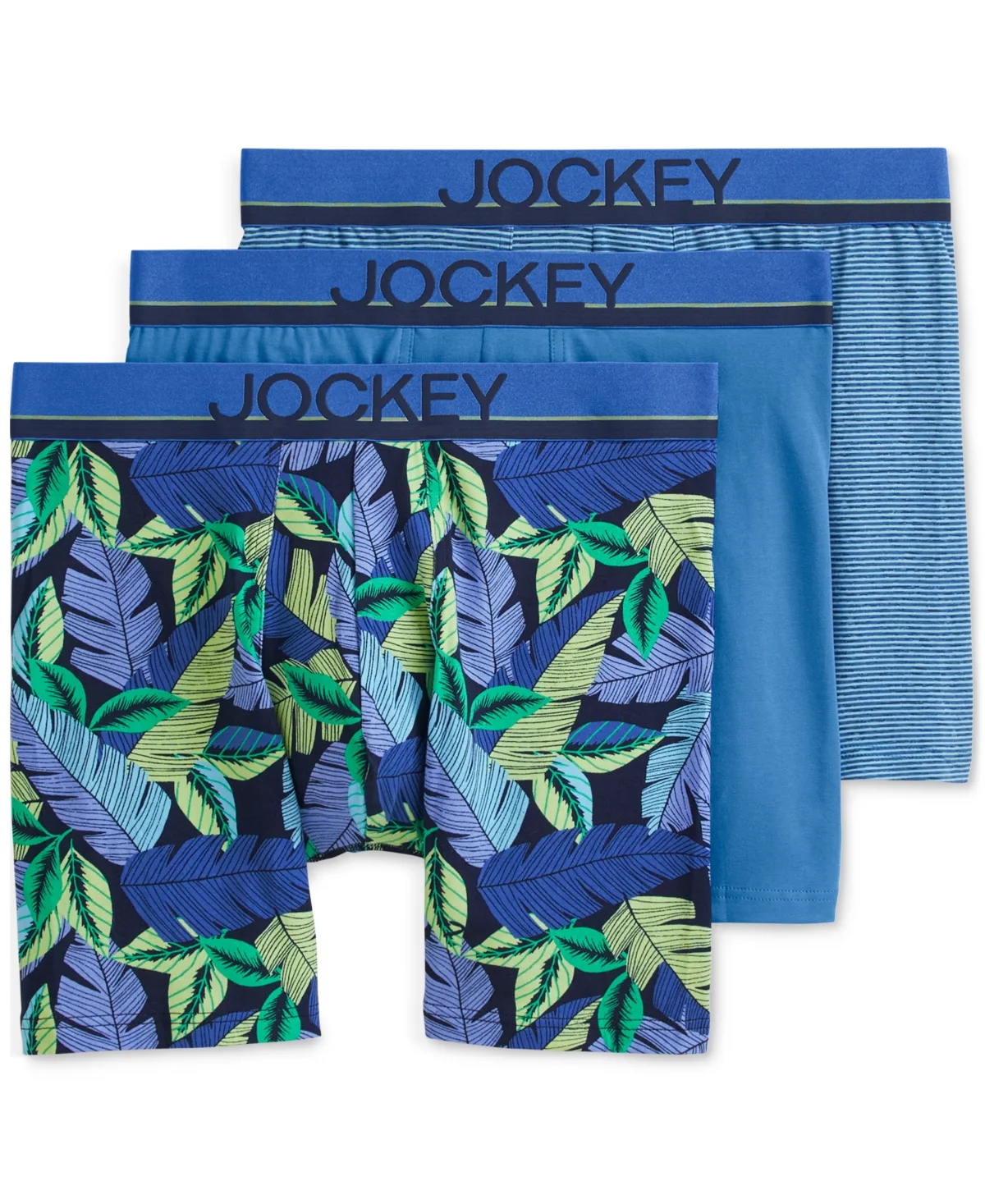 3pk. True Style Logo Boxer Briefs by Jockey
