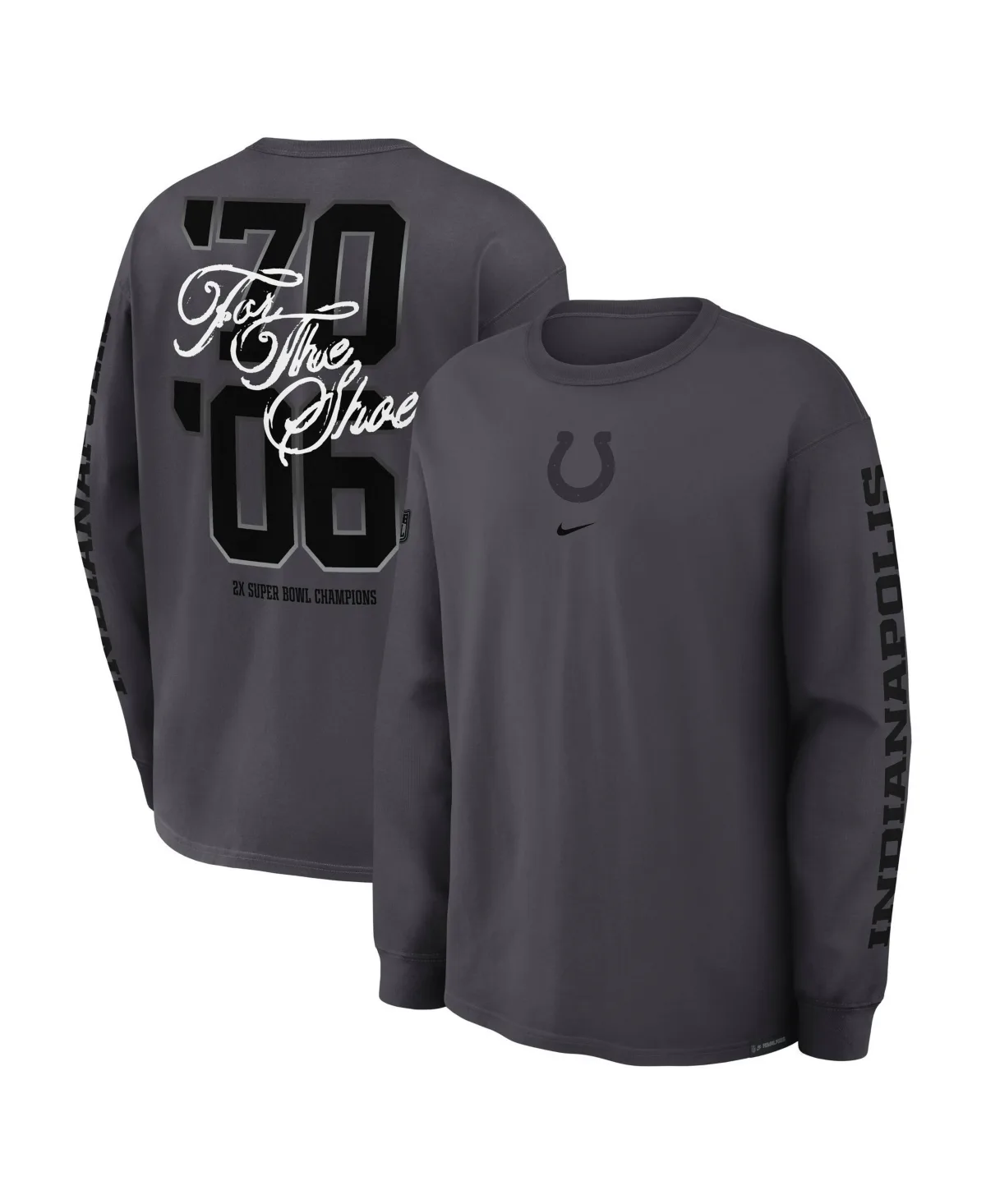 Indianapolis Colts 2026 Rivalries Collection Max90 Long Sleeve T-Shirt by Nike