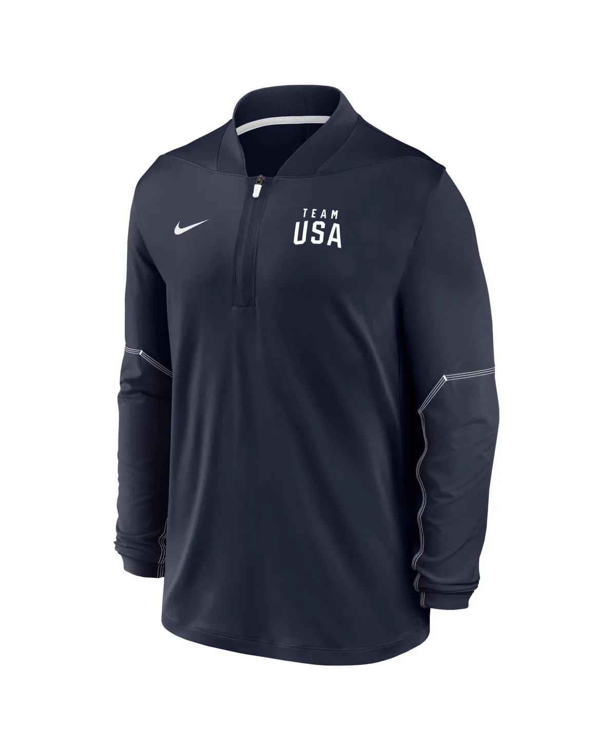 Long-Sleeve Graphic Quarter-Zip Dri-Fit Pullover by Nike