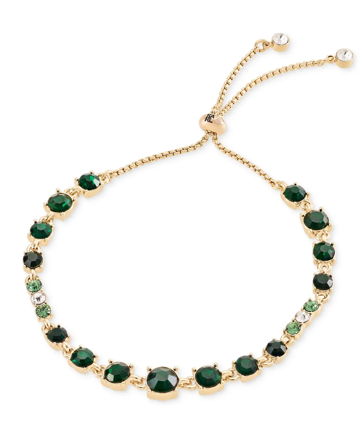 Glass Gradient Stone Slider Bracelet by Karl Lagerfeld
