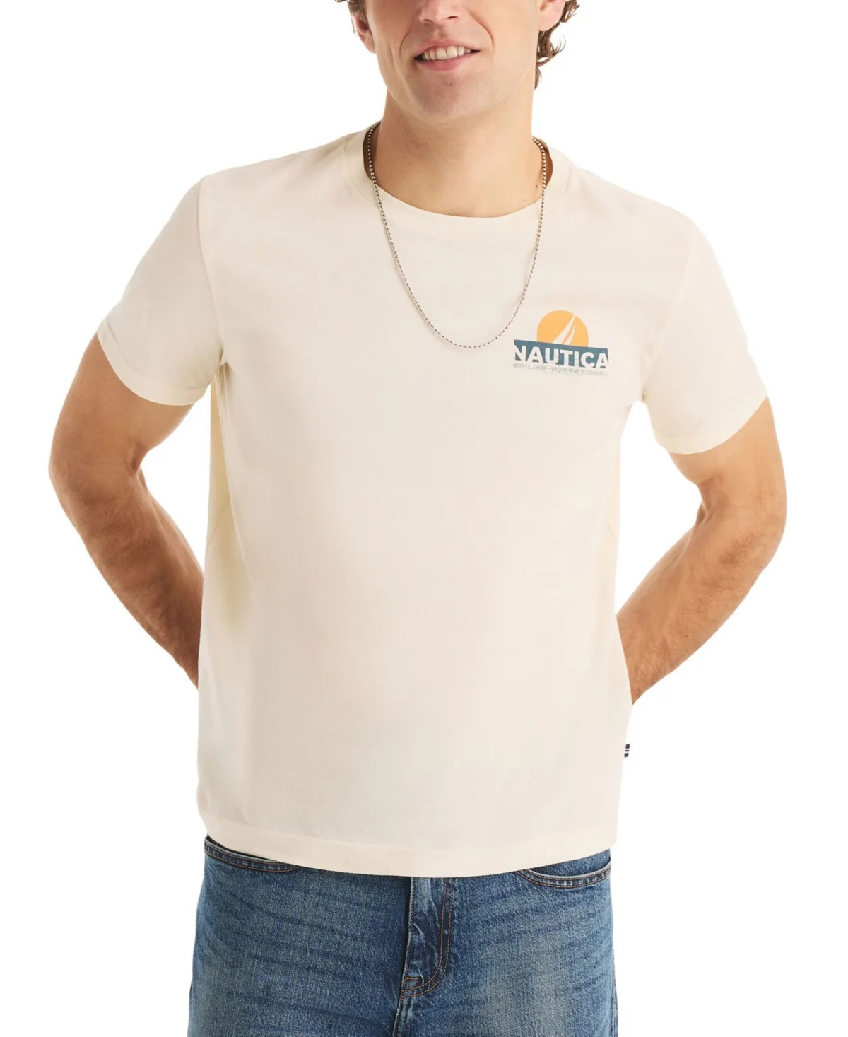 Short-Sleeve Sailing T-Shirt by Nautica