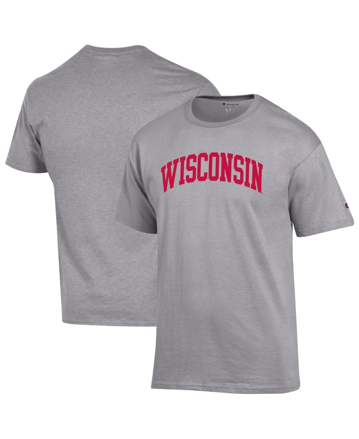 Wisconsin Badgers Basic Arch T-Shirt by Champion