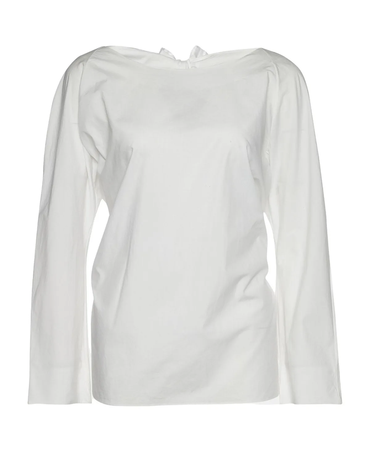Pre-Owned Cotton Tie-Back Long-Sleeve Blouse by Marni