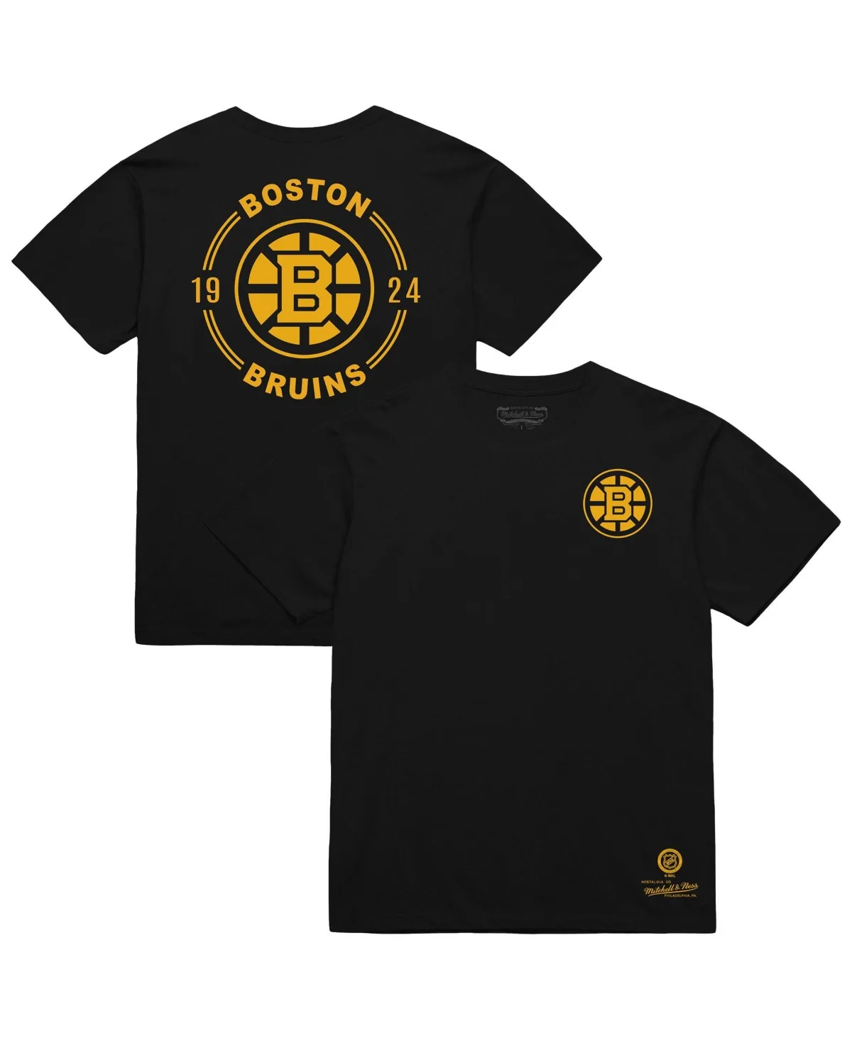 Boston Bruins Core Penalty Box 3.0 T-Shirt by Mitchell & Ness