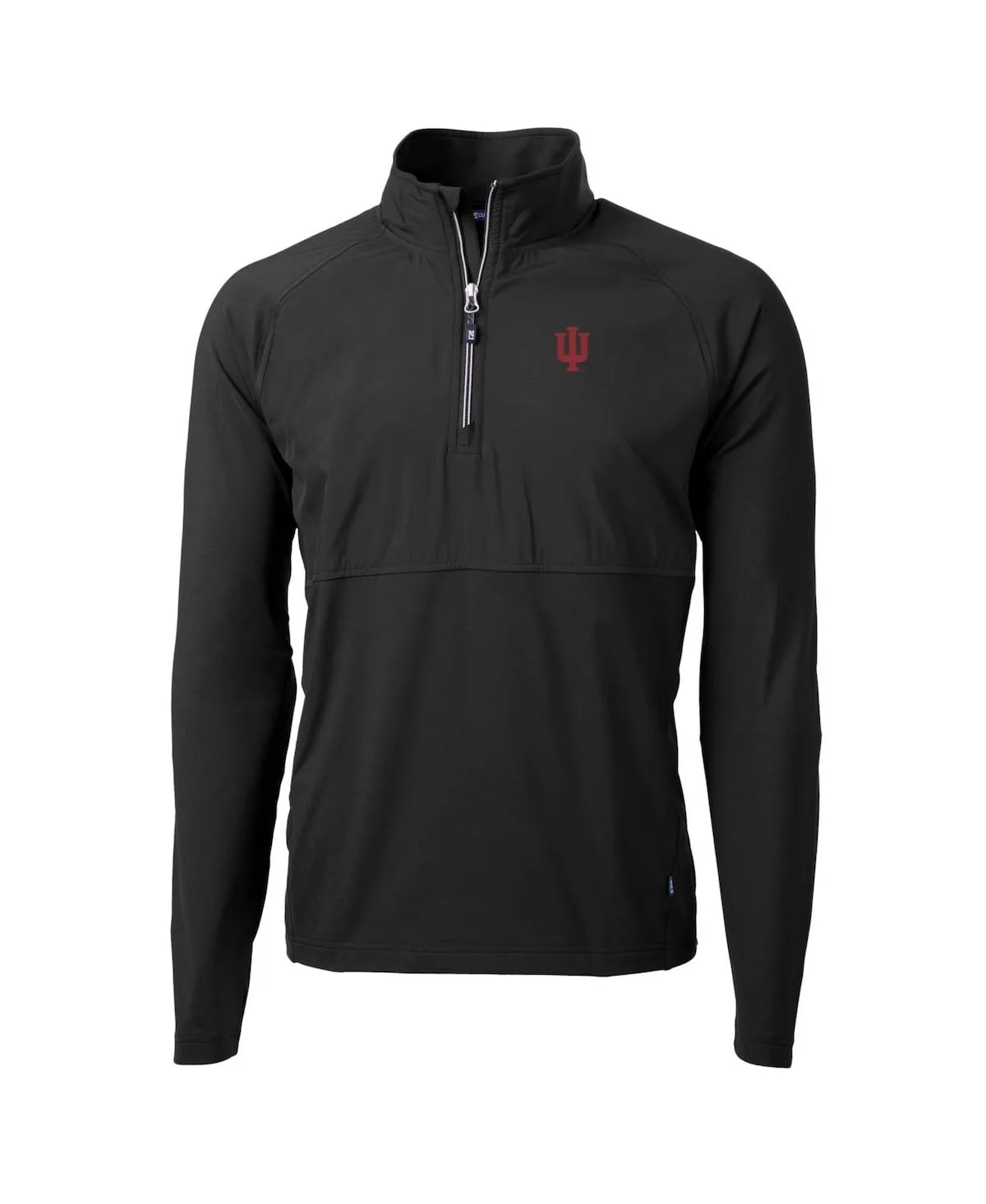 Indiana Hoosiers Adapt Eco Knit Hybrid Quarter-Zip by Cutter & Buck