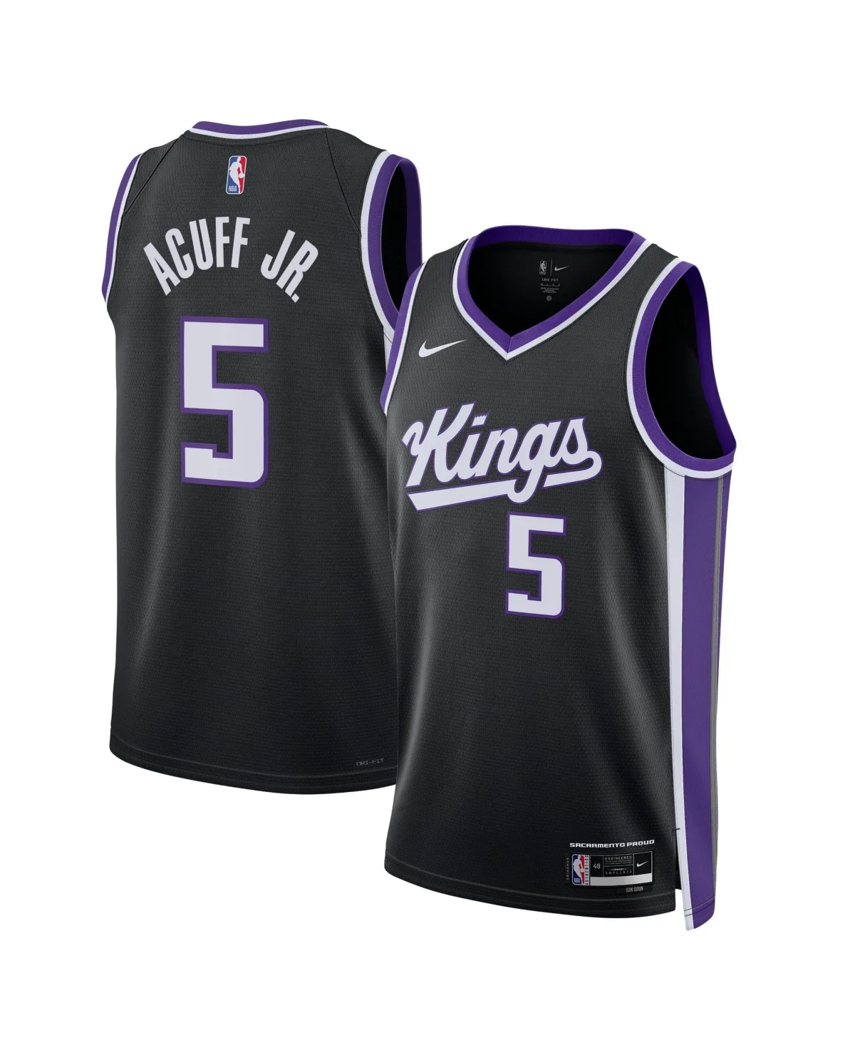 Darius Ac Dri-Fit Sleeveless V-Neck Swingman Jersey by Nike