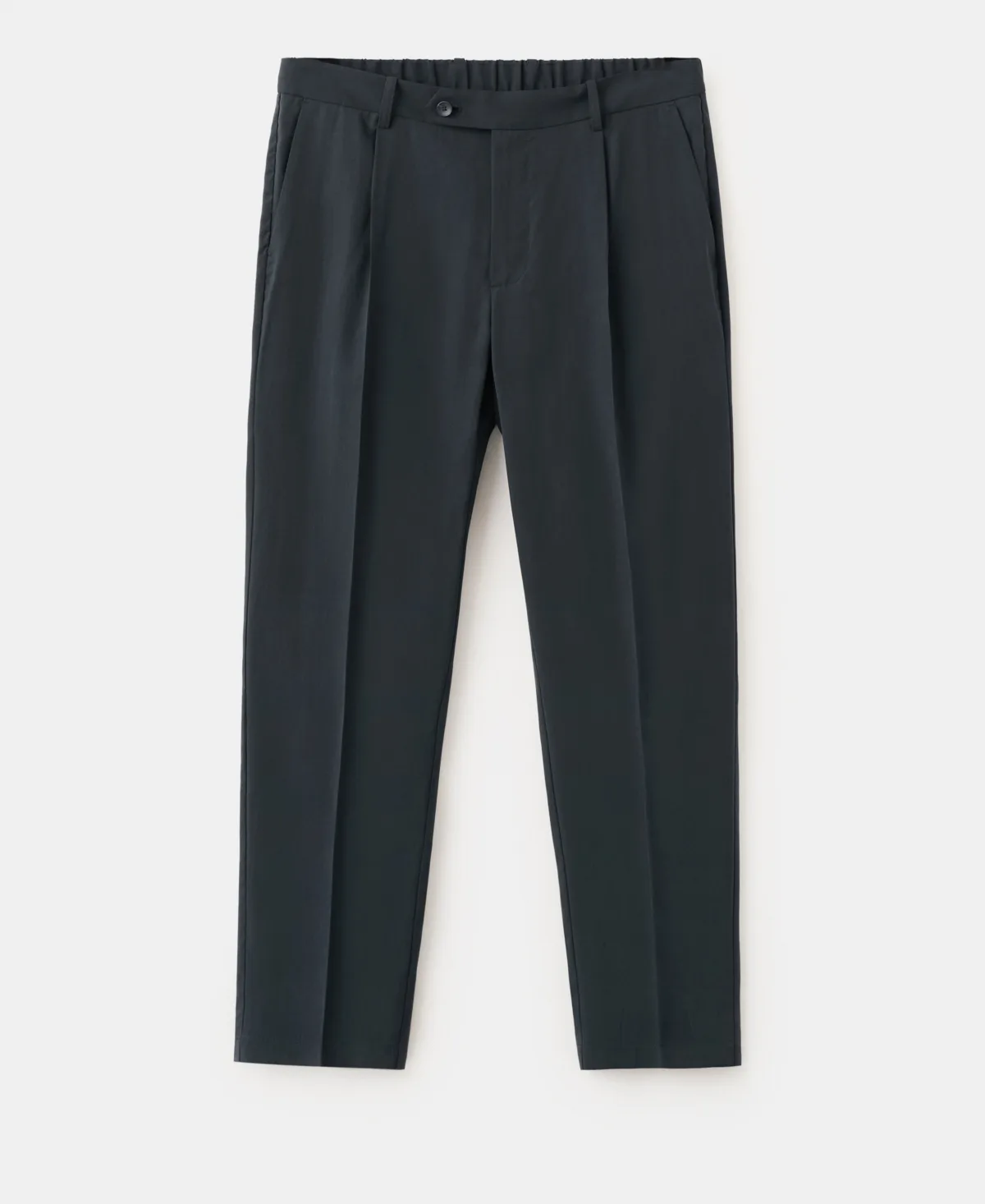 Regular-Fit Pleated Pants by Mango