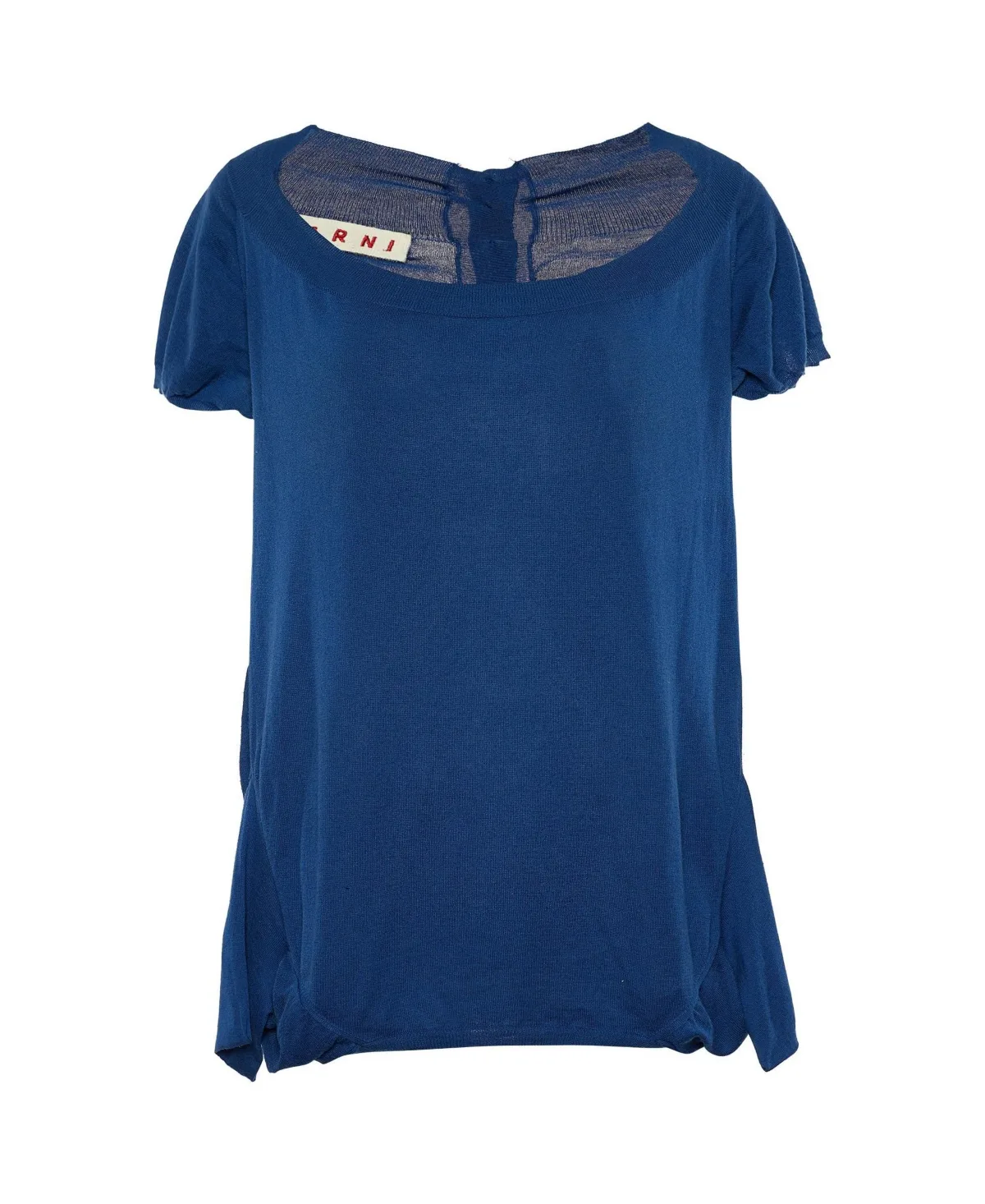 Pre-Owned Cotton Knit Scoop Neck Top by Marni