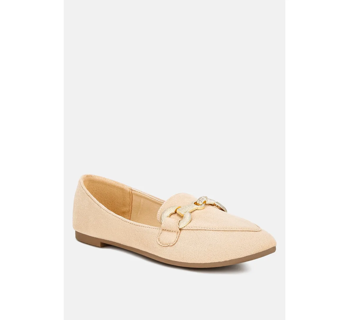Fembot Horsebit Detail Flexible Loafers by London Rag