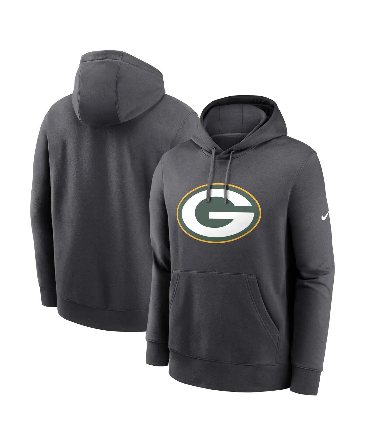 Green Bay Packers Club Logo Pullover Hoodie