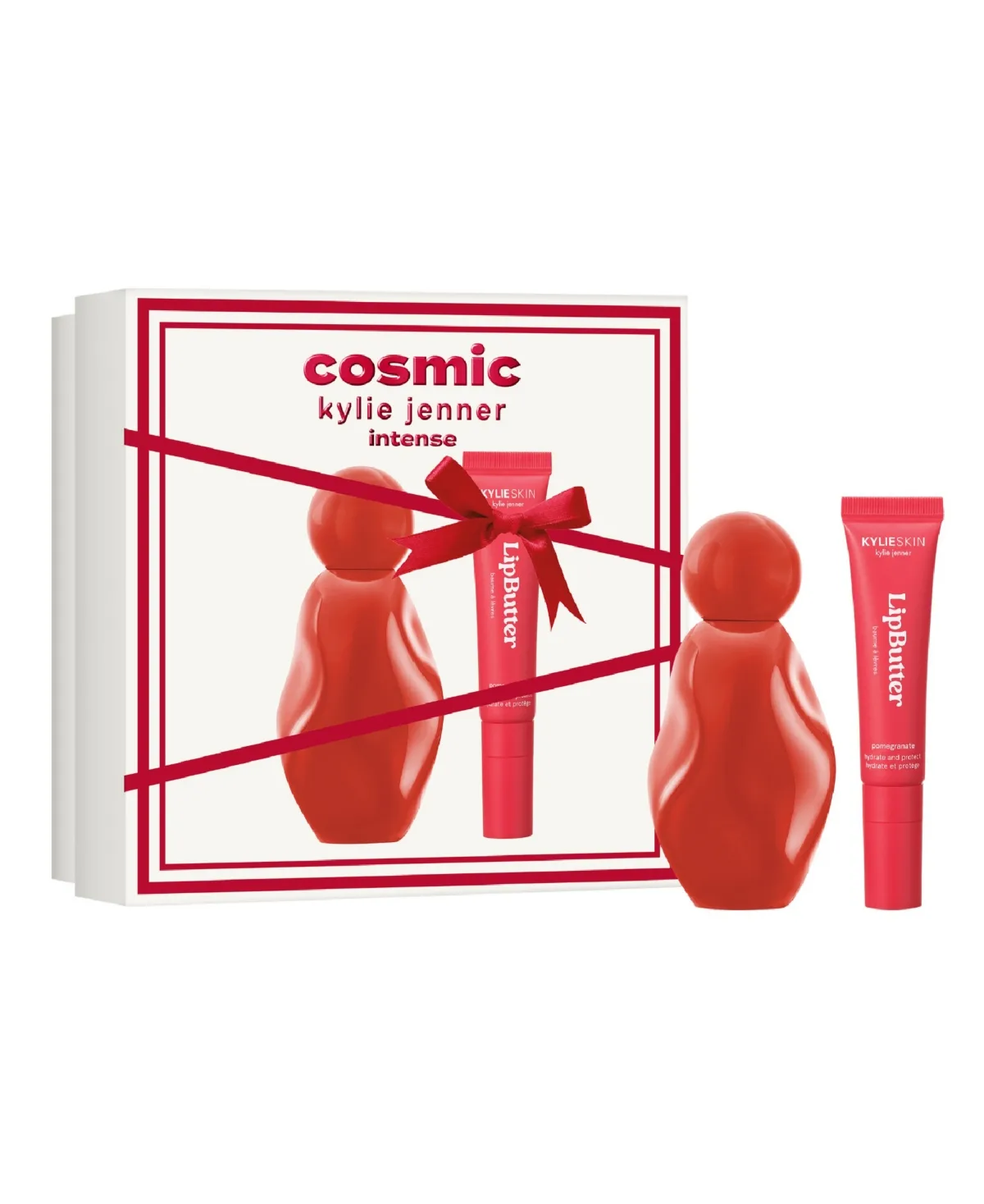 2-Piece Cosmic Kylie Jenner Intense Eau De Parfum Spray & Pomegranate Lip Butter Duo Gift Set by Kylie Cosmetics
