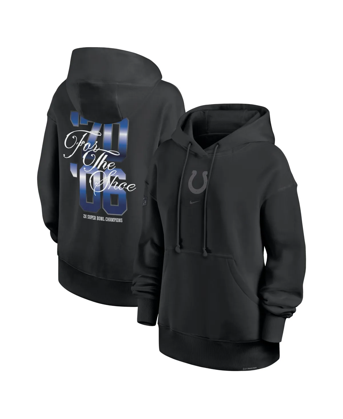 Indianapolis Colts 2026 Rivalries Collection Oversized Pullover Hoodie by Nike