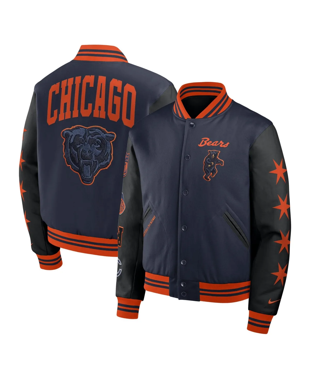 Chicago Bears 2026 Rivalries Collection Varsity Jacket by Nike