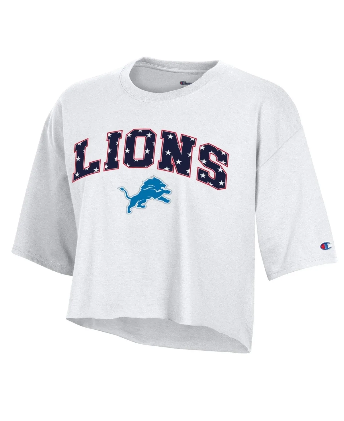Star Spangled Cropped T-Shirt by Champion