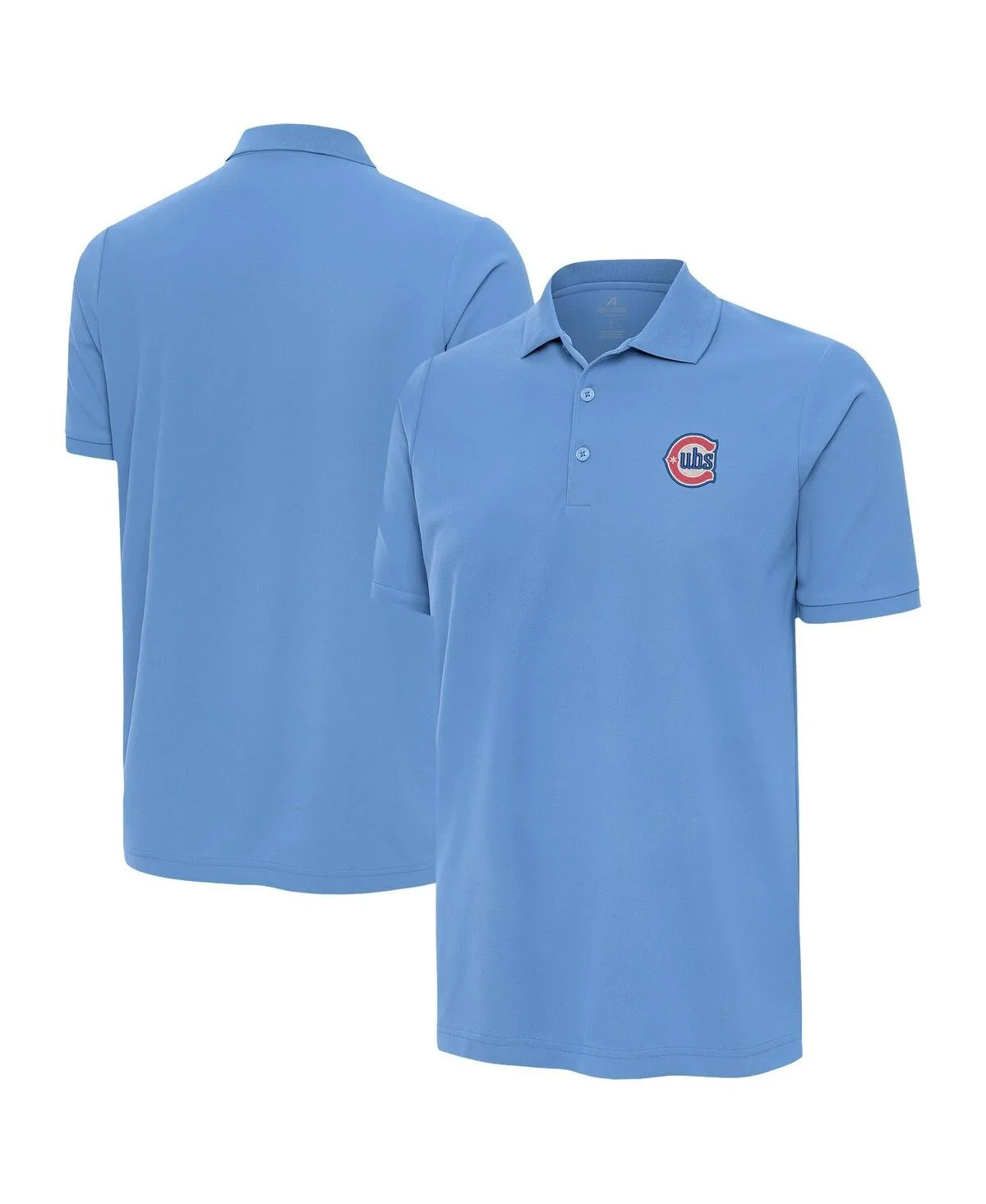 Chicago Cubs Alternate Logo Legacy Pique Polo Shirt by Antigua