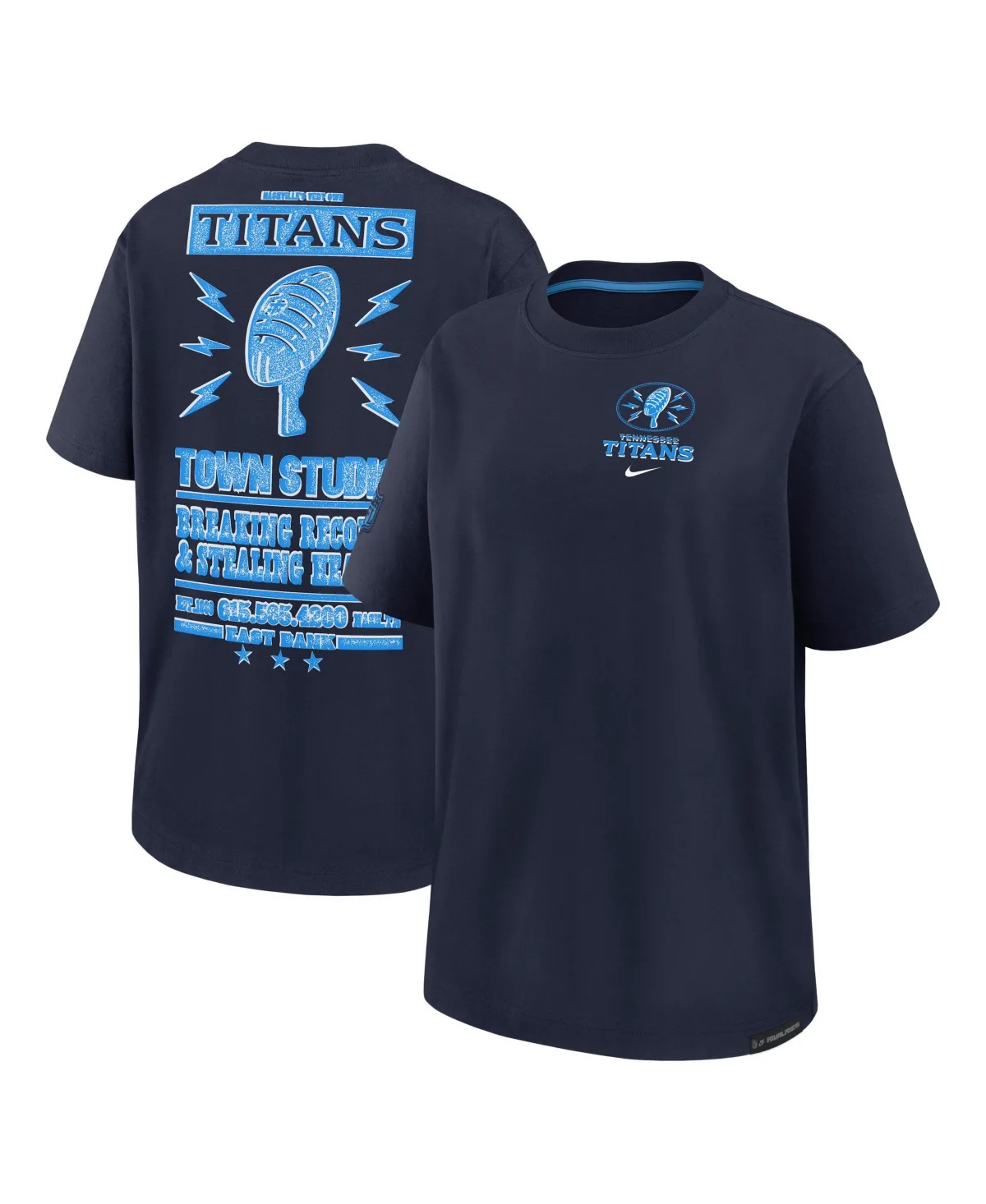 Tennessee Titans 2026 Rivalries Collection Boyfriend T-Shirt by Nike