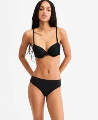 Perfectly Fit Ultralight Lightly Lined Demi Bra Bonded Flex Bikini Underwear by Calvin Klein