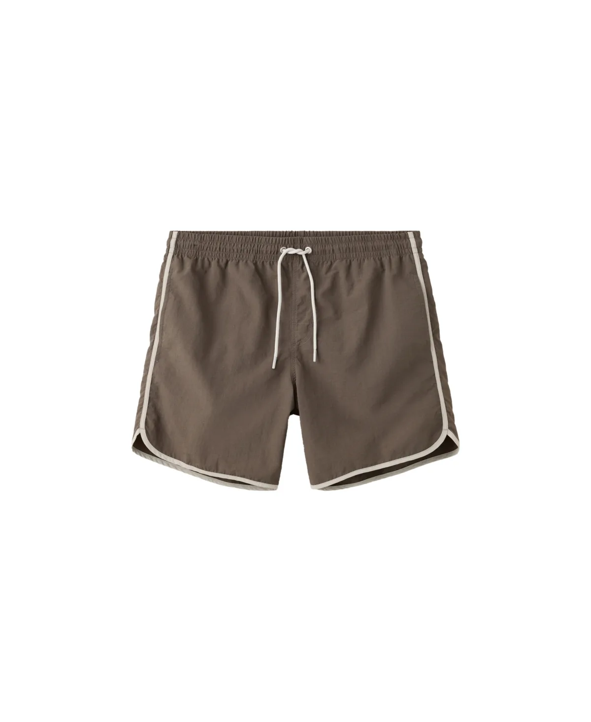 Basic Drawstring Straight-Fit Swim Trunks, 6.1" Inseam by Mango