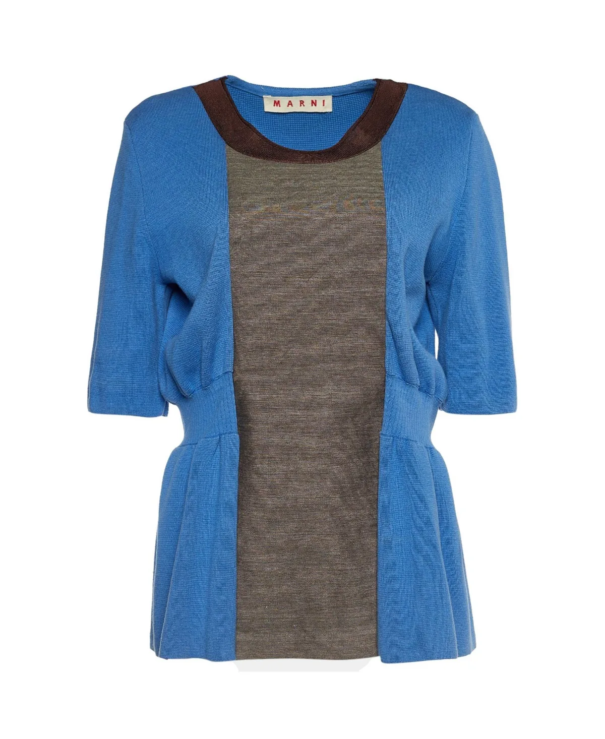 Pre-Owned Knit Peplum Top by Marni