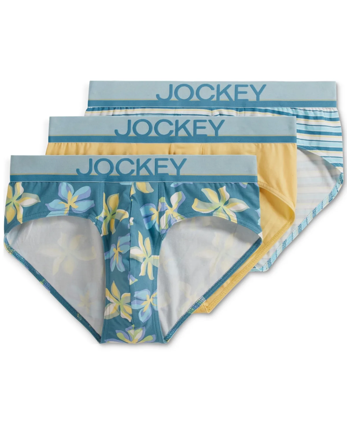 Cotton-Stretch Briefs, Pack of 3 by Jockey