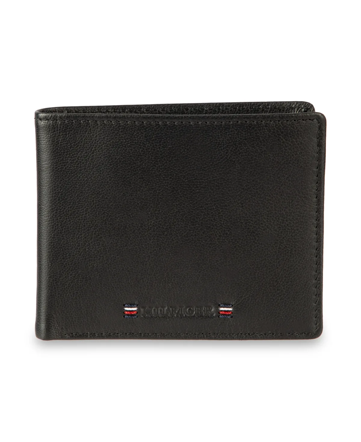Rfid-Blocking Leather Passcase Wallet