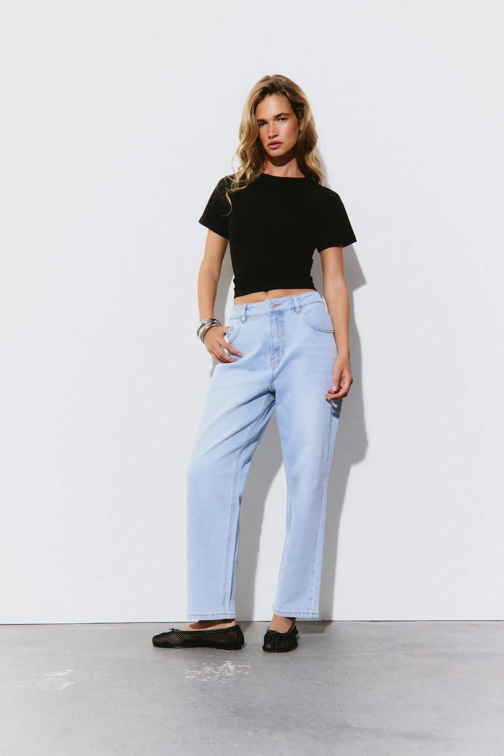 The High Waist Mom Jean by boohoo