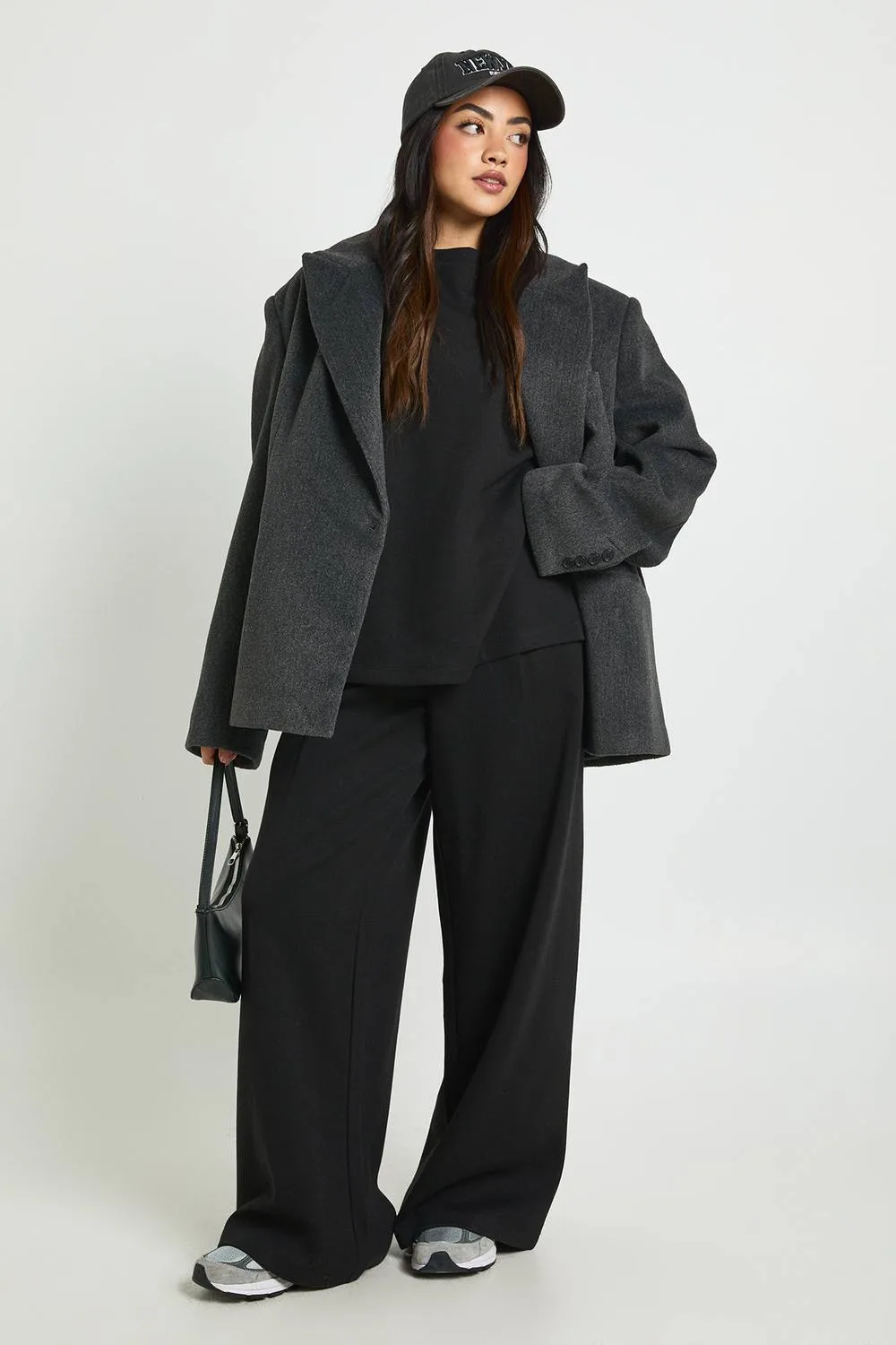 Oversized Interlock T-Shirt Tracksuit by boohoo