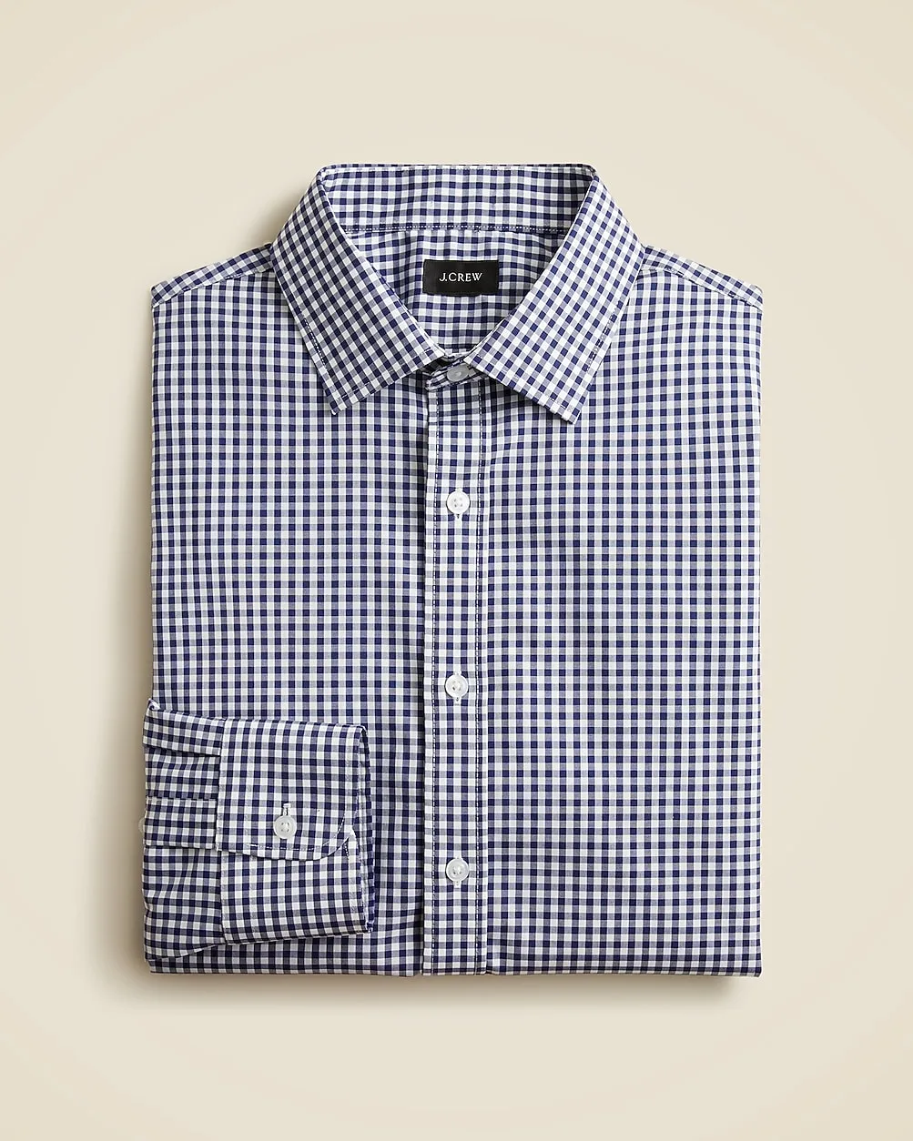 Slim-Fit Bowery Wrinkle-Free Stretch Cotton Shirt with Spread Collar by J.Crew