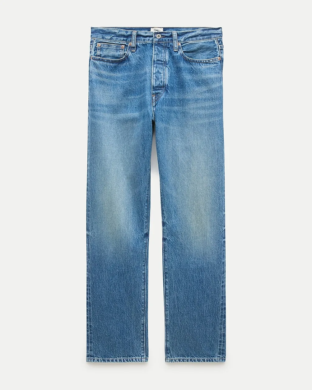 High-Rise Straight-Fit Jean in Japanese Selvedge Denim by J.Crew